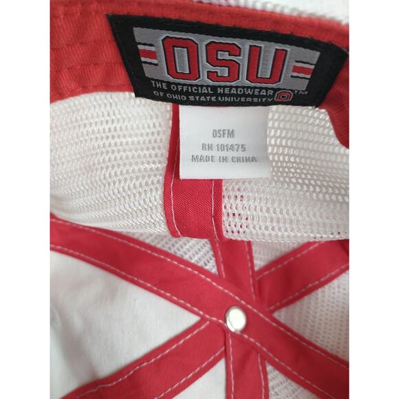 Ohio State Buckeyes cap mesh snapback hat - Picture 8 of 8